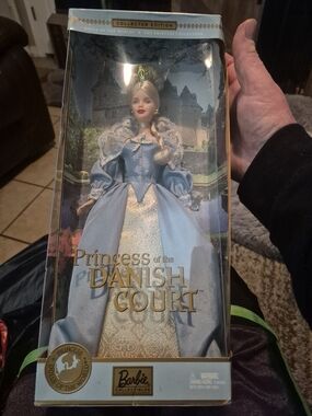 Barbie Collector "Princess of the Danish Court" Doll - Light Blue & Ivory Gown